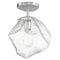 Access Lighting Boulder, LED SemiFlush, Mirrored Stainless Steel Finish, Clear Glass 63125LEDDLP-MSS/CLR - alternate 1
